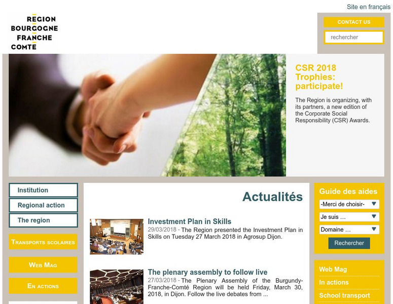 Conseil Regional De Bourgogne Website Conseil Regional De Bourgogne Website