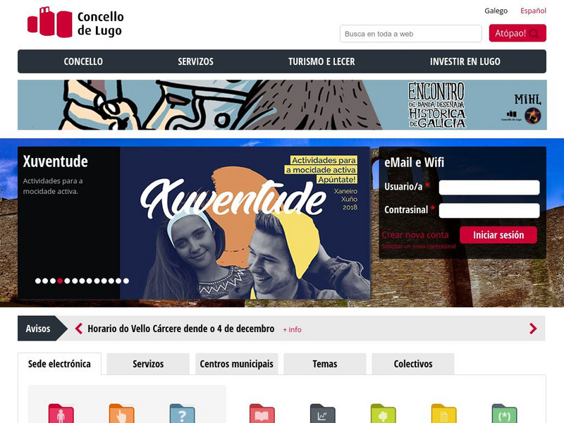 Concello De Lugo Website