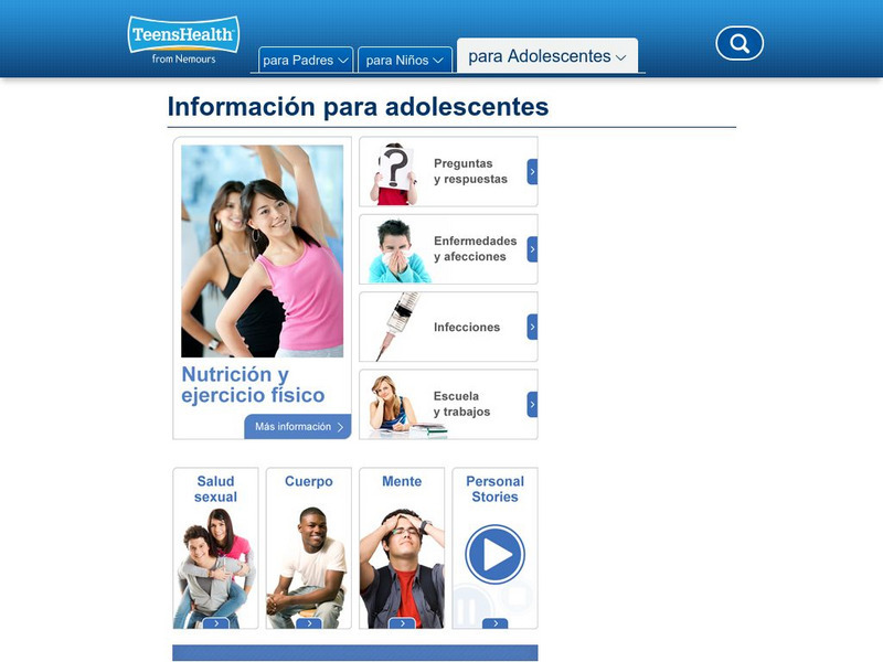 Kids Health: Teens Health Website Kids Health: Teens Health Website