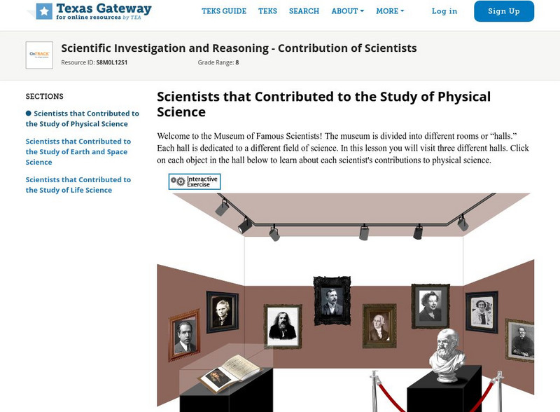 Texas Gateway: Scientific Investigation and Reasoning Unit Plan Texas Gateway: Scientific Investigation and Reasoning Unit Plan