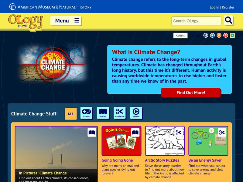 American Museum of Natural History: Ology: Climate Change Interactive American Museum of Natural History: Ology: Climate Change Interactive