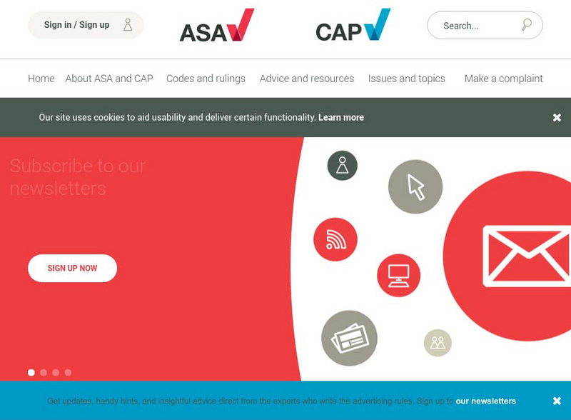 Advertising Standards Authority Website Website