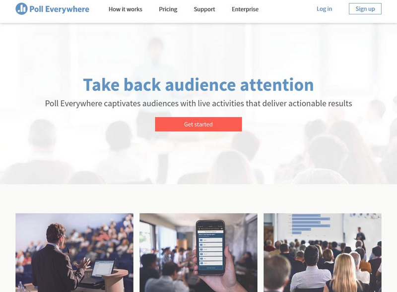 Poll Everywhere: Live Audience Polling Website