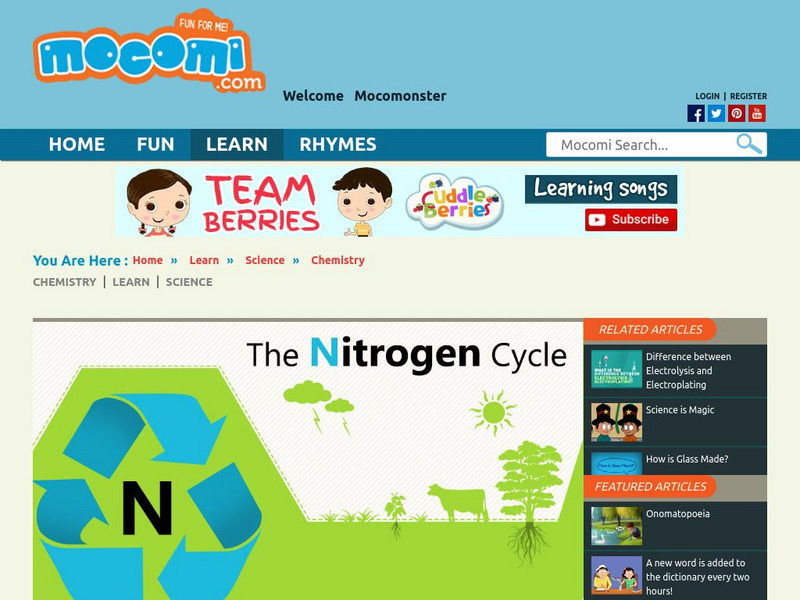 Mocomi: The Nitrogen Cycle PPT