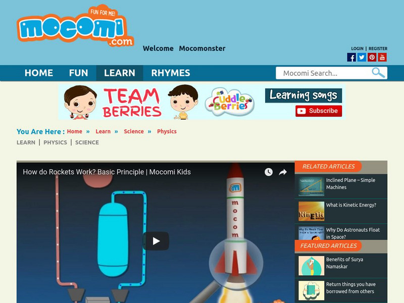 Mocomi: How Do Rockets Work? Instructional Video