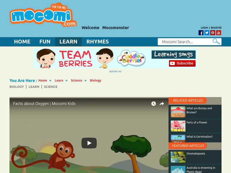 Mocomi: Facts About Oxygen Instructional Video Mocomi: Facts About Oxygen Instructional Video