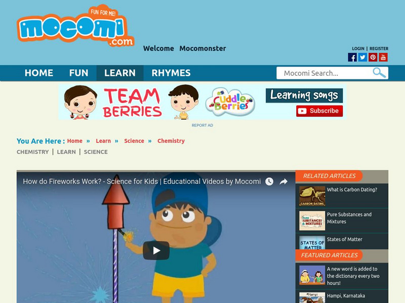 Mocomi: How Fireworks Work Instructional Video Mocomi: How Fireworks Work Instructional Video