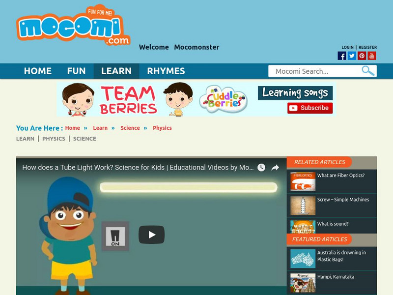 Mocomi: How Does a Tube Light Work? Instructional Video Mocomi: How Does a Tube Light Work? Instructional Video