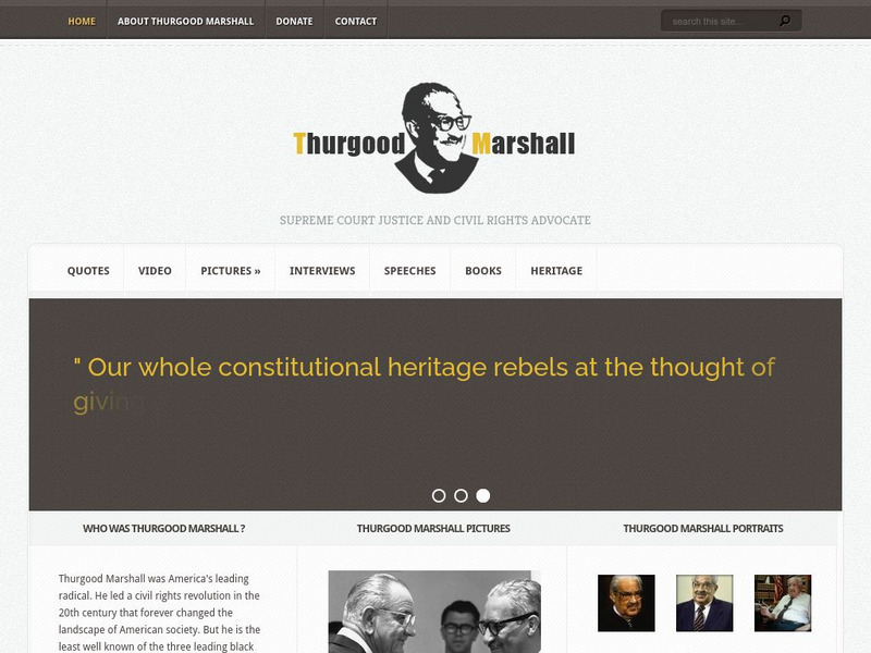 Thurgood Marshall: Supreme Court Justice and Civil Rights Advocate Activity Thurgood Marshall: Supreme Court Justice and Civil Rights Advocate Activity