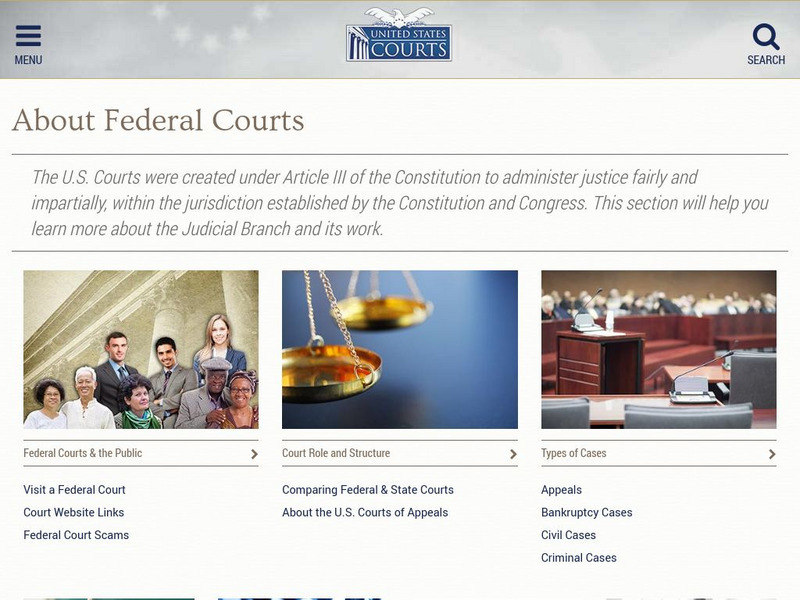 Understanding the Federal Courts Activity Understanding the Federal Courts Activity
