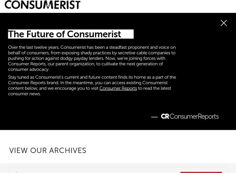 The Consumerist Website The Consumerist Website