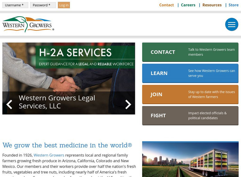 Western Growers Association Website Western Growers Association Website