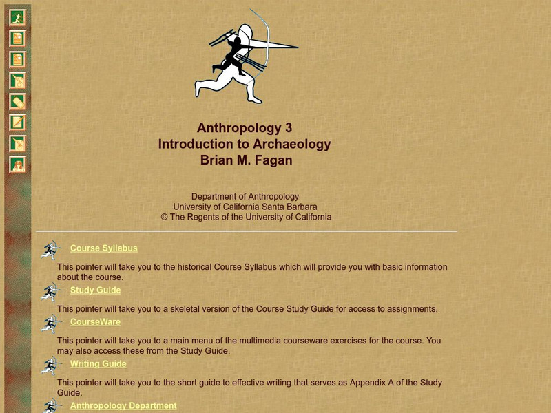 Ucsb: Archserve: Exercise 1 2: Chronological Methods Website Ucsb: Archserve: Exercise 1 2: Chronological Methods Website