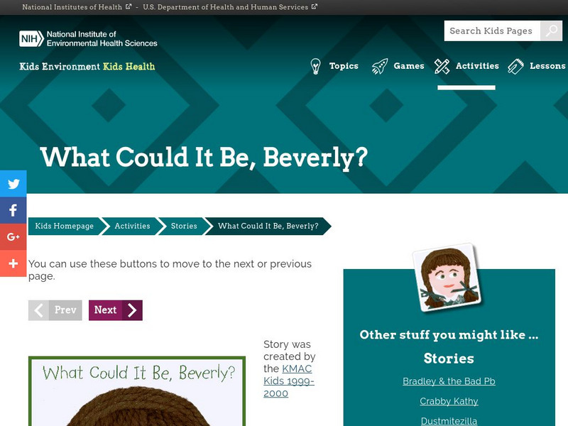 Niehs: Kids Pages: What Could It Be Beverly? eBook