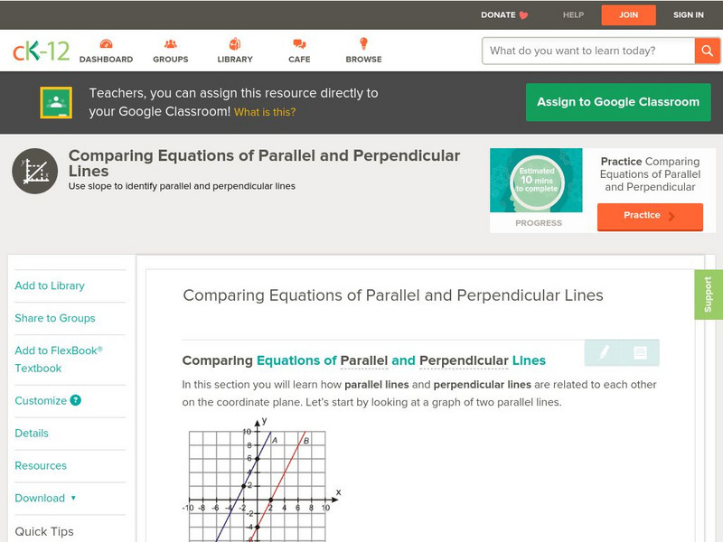 Ck 12: Algebra: Comparing Methods for Solving Linear Systems Unit Plan