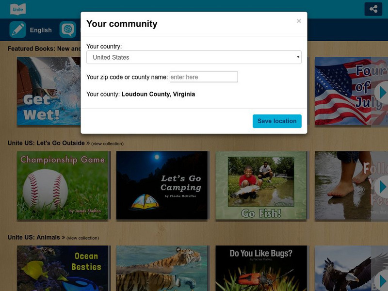 Unite for Literacy Website Unite for Literacy Website