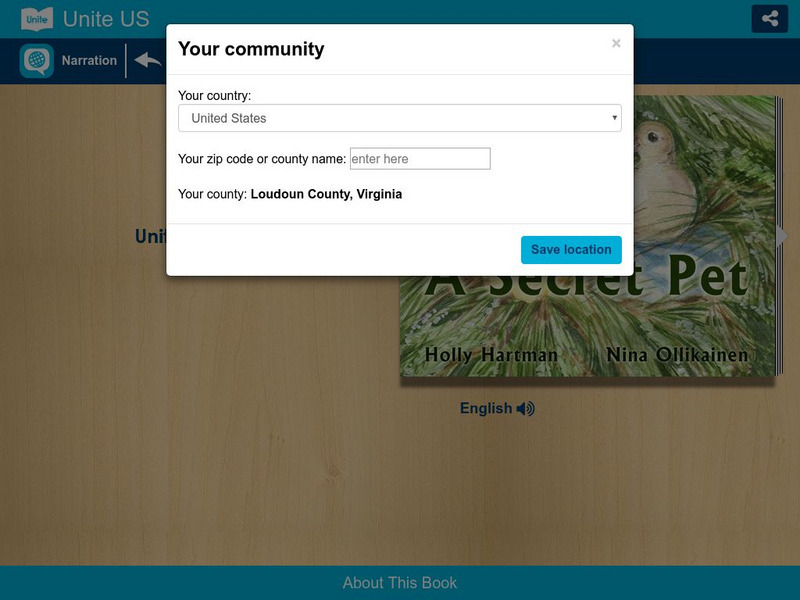 Unite for Literacy: Animals: A Secret Pet eBook Unite for Literacy: Animals: A Secret Pet eBook