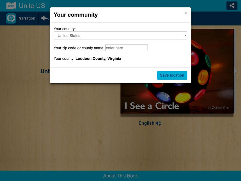Unite for Literacy: Know and Learn: I See a Circle eBook Unite for Literacy: Know and Learn: I See a Circle eBook