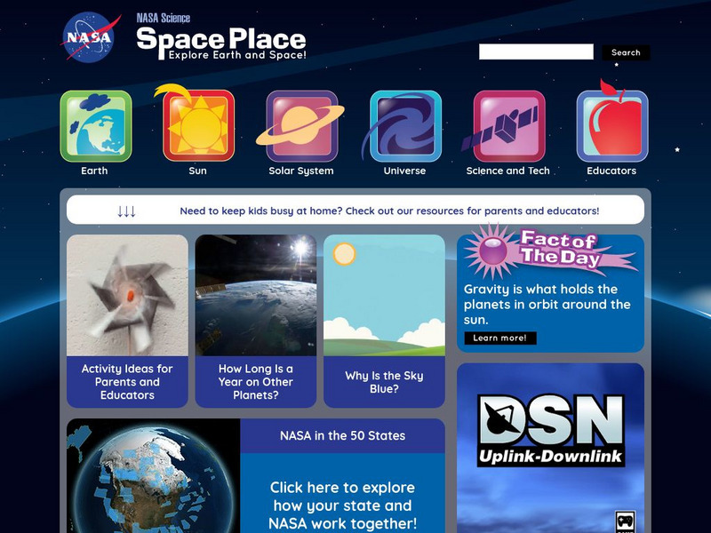 Nasa: Star Child: Elementary Astronomy Unit Interactive Nasa: Star Child: Elementary Astronomy Unit Interactive