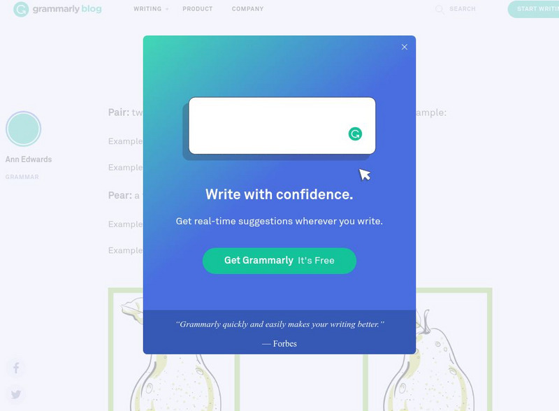 Grammarly Blog: Learn Your Homophones: Pear, Pair, and Pare Article Grammarly Blog: Learn Your Homophones: Pear, Pair, and Pare Article