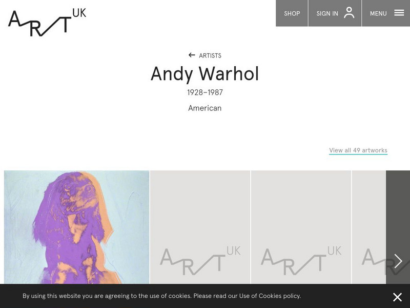 Art Uk: Andy Warhol (1928 1982) Graphic