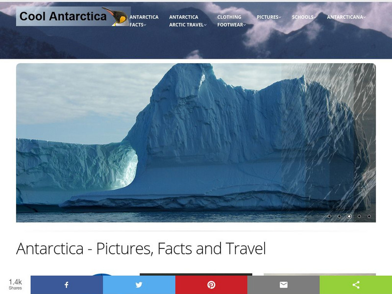 Cool Antarctica: Pictures, Information, and Travel Guide Website Cool Antarctica: Pictures, Information, and Travel Guide Website