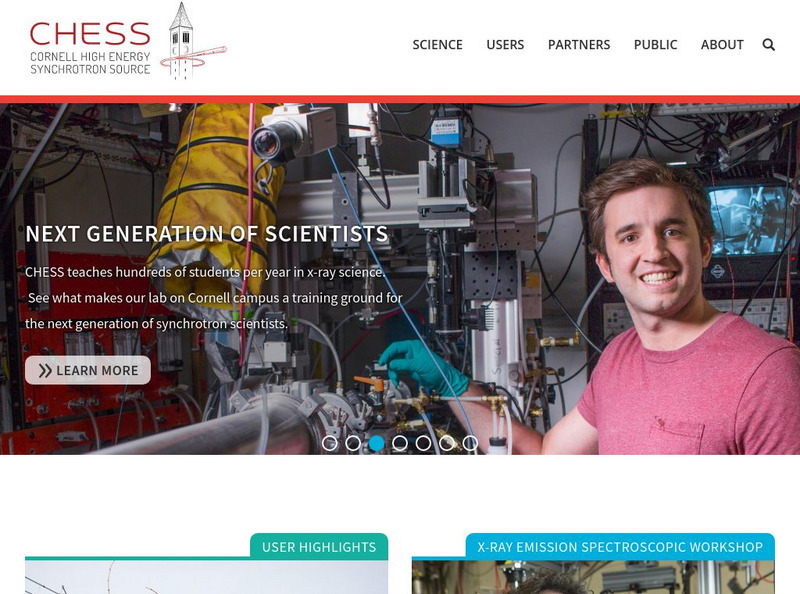 Cornell University: High Energy Synchrotron Source Website Cornell University: High Energy Synchrotron Source Website