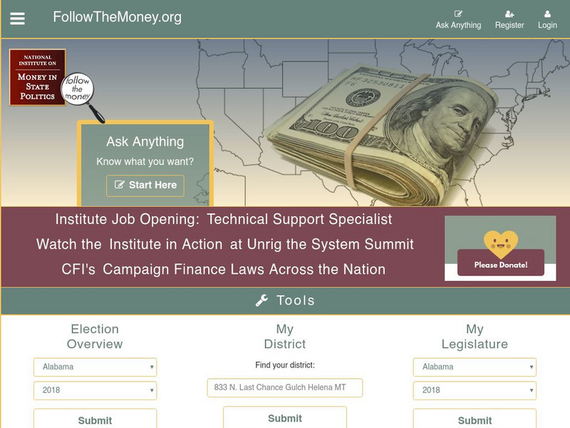 Follow the Money Website Follow the Money Website