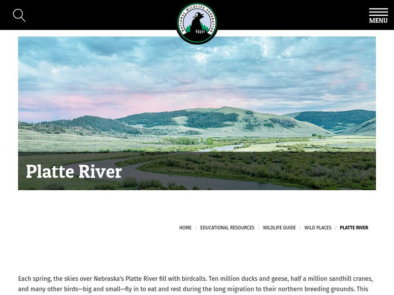 National Wildlife Federation: Platte River Website National Wildlife Federation: Platte River Website