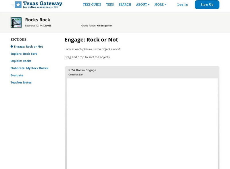 Texas Gateway: Rocks Rock Unit Plan Texas Gateway: Rocks Rock Unit Plan