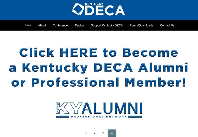 Kentucky Association of Deca Website Kentucky Association of Deca Website
