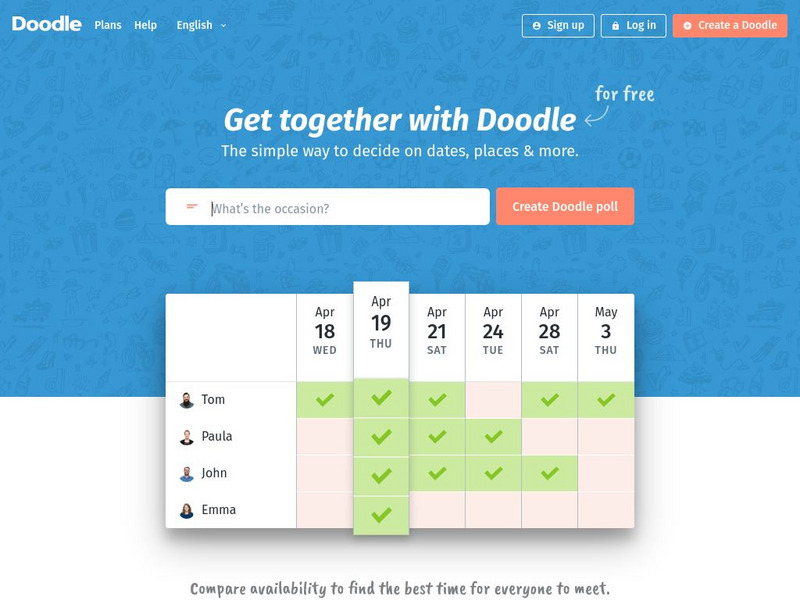 Doodle.com Website