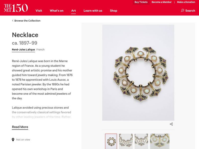 Metropolitan Museum of Art: Lalique Website Metropolitan Museum of Art: Lalique Website