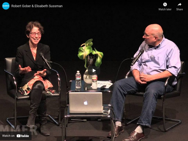 Ucla: Hammer Museum: Robert Gober & Elizabeth Sussman Instructional Video