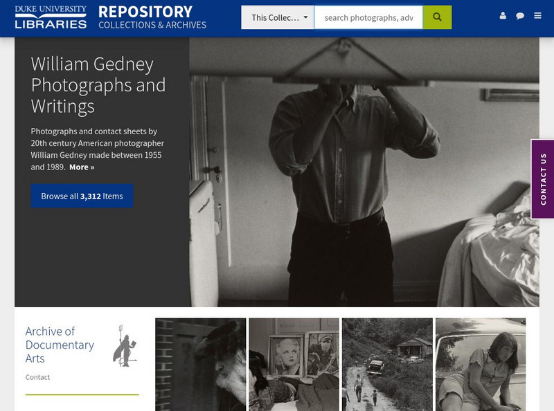 William Gedney: Photographs and Writings Graphic