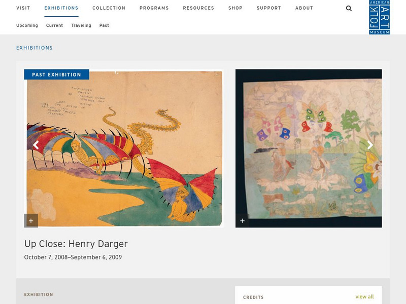 American Folk Art Museum: Henry Darger Graphic American Folk Art Museum: Henry Darger Graphic