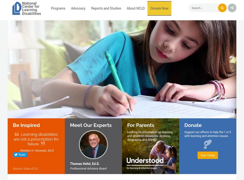 Teaching Students With Learning Disabilities Website