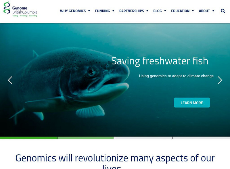 Genome British Columbia: Forestry and Genomics Website