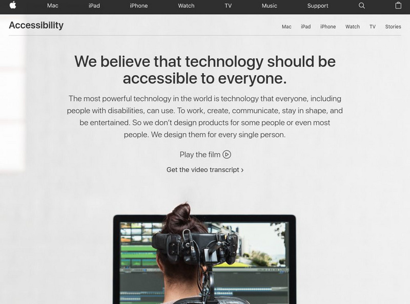 Apple: Accessibility Technologies in Mac Os X Website Apple: Accessibility Technologies in Mac Os X Website