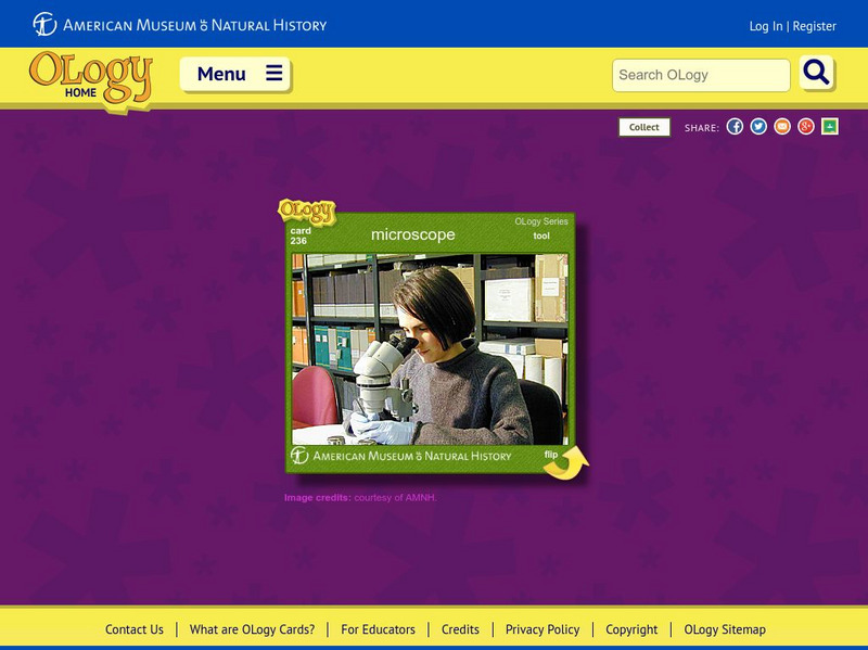 American Museum of Natural History: Microscope O Logy Card Interactive American Museum of Natural History: Microscope O Logy Card Interactive