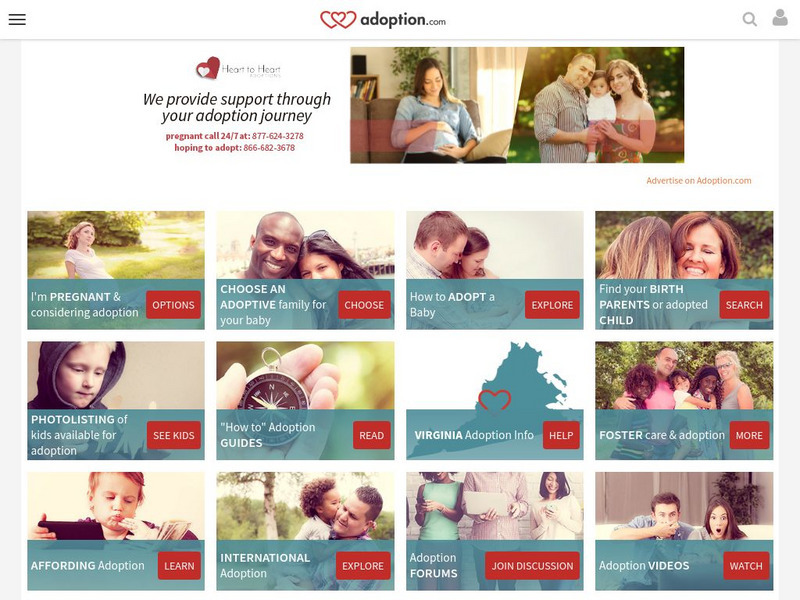 Adoption.com Website Adoption.com Website