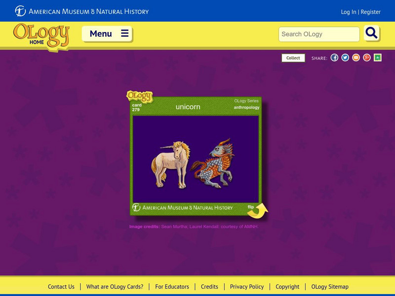 American Museum of Natural History: O Logy: Unicorn Interactive American Museum of Natural History: O Logy: Unicorn Interactive