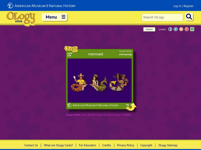 American Museum of Natural History: O Logy: Mermaid Interactive American Museum of Natural History: O Logy: Mermaid Interactive