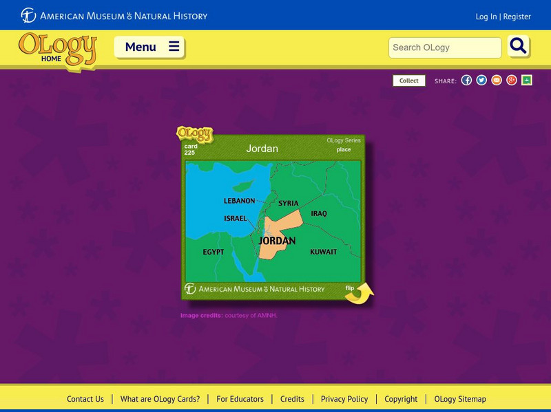American Museum of Natural History: Jordan O Logy Card Interactive American Museum of Natural History: Jordan O Logy Card Interactive