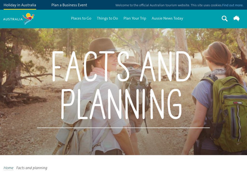 Australian Tourism: Facts and Planning Website Australian Tourism: Facts and Planning Website