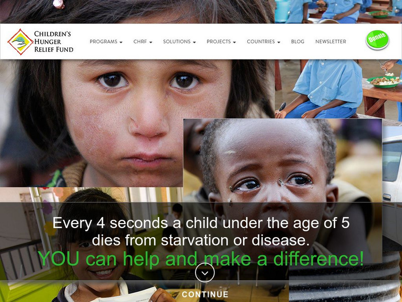 Children's Hunger Relief Fund Website Children's Hunger Relief Fund Website