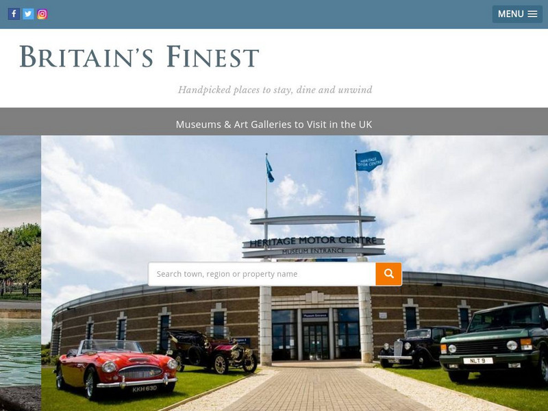 Britain's Finest: Art Museums and Galleries of the Uk Website