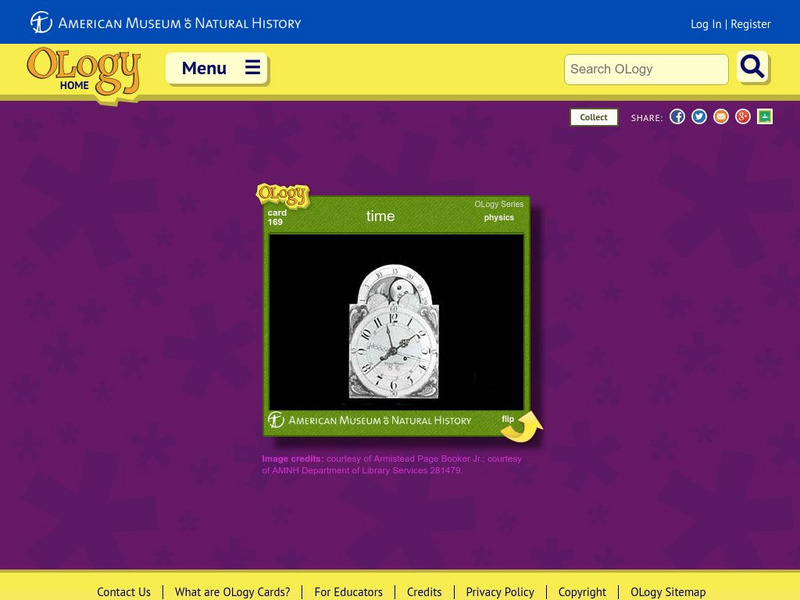 American Museum of Natural History: Time O Logy Card Interactive American Museum of Natural History: Time O Logy Card Interactive