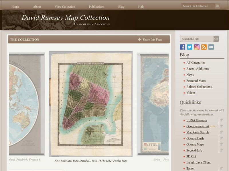 The David Rumsey Historical Map Collection Website The David Rumsey Historical Map Collection Website