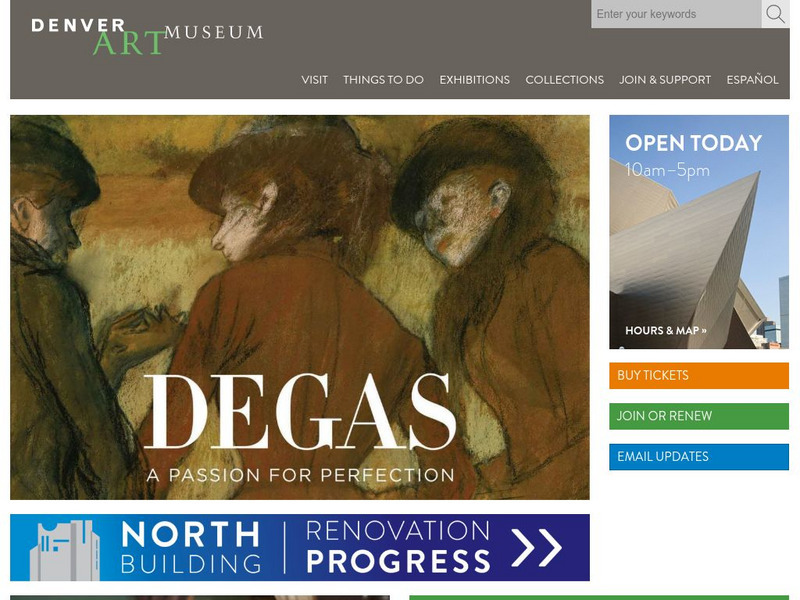 The Denver Art Museum Website The Denver Art Museum Website